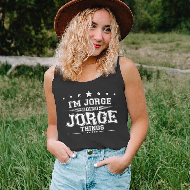 Im Jorge Doing Jorge Things Unisex Tank Top