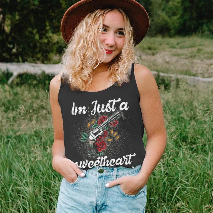 Im Just A Sweetheart Unisex Tank Top