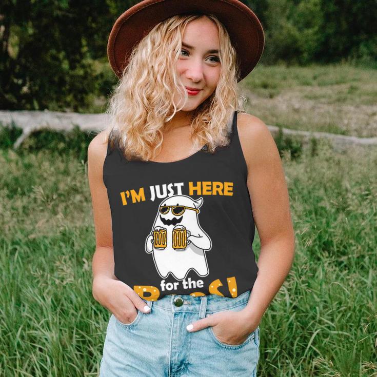 Im Just Here For The Boos Halloween Tshirt Unisex Tank Top