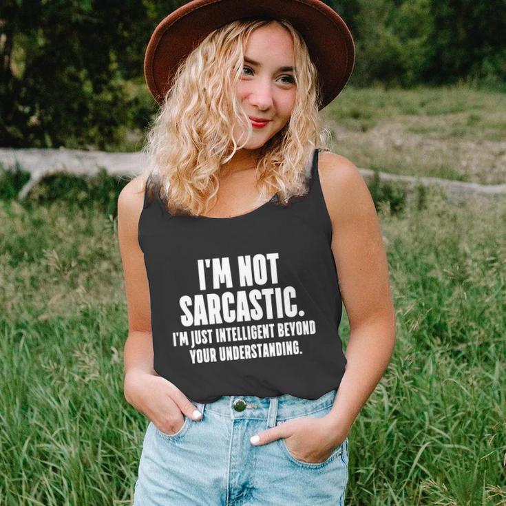 Im Not Sarcastic Funny Tshirt Unisex Tank Top