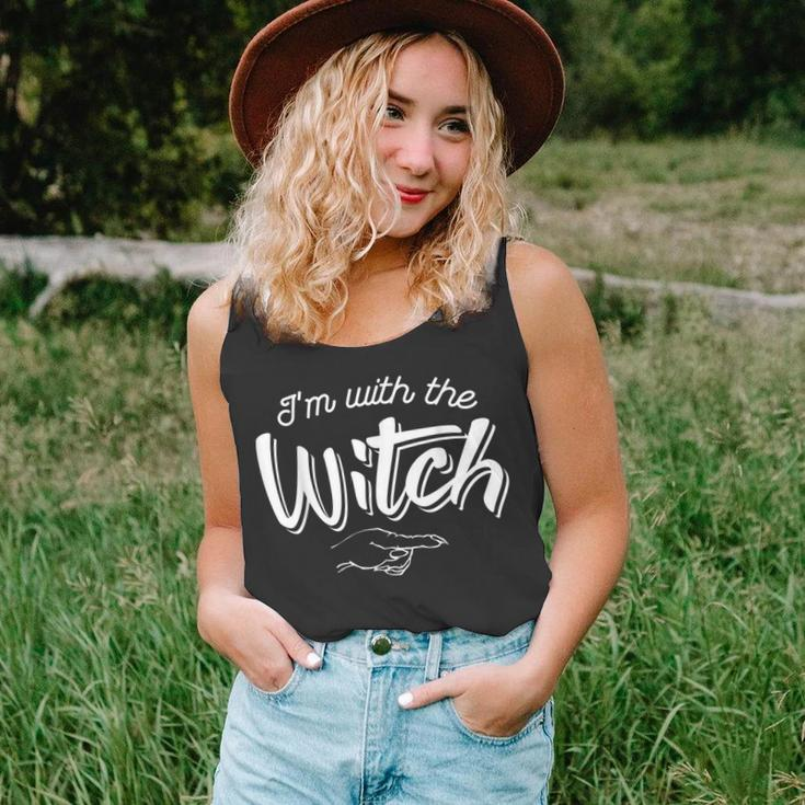 Im With The Witch Arrow Happy Halloween October 31Unisex Tank Top