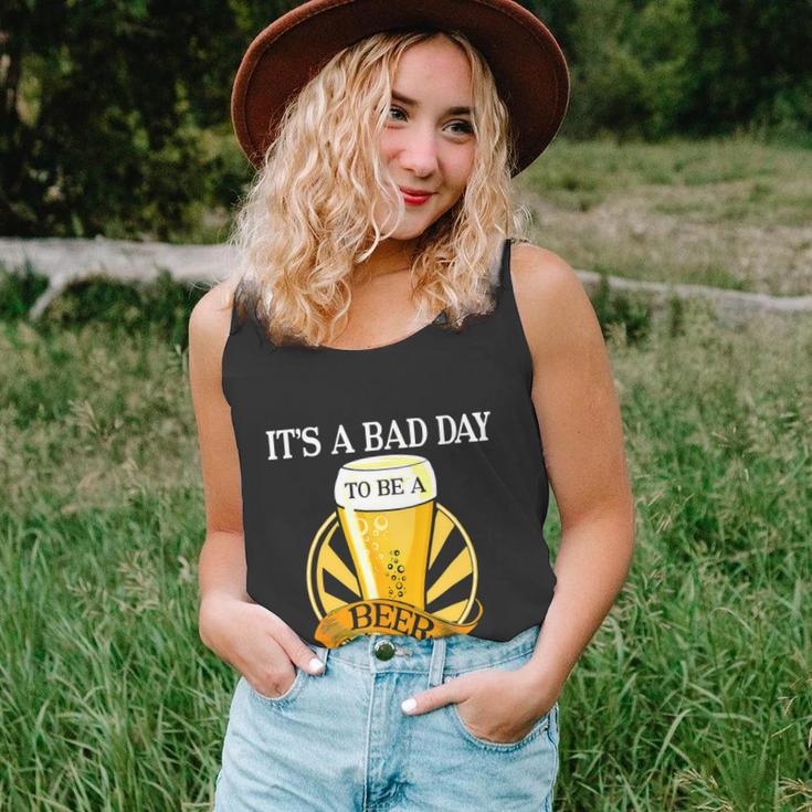 Its Bad Day To Be A Beer Funny Saying Funny Unisex Tank Top