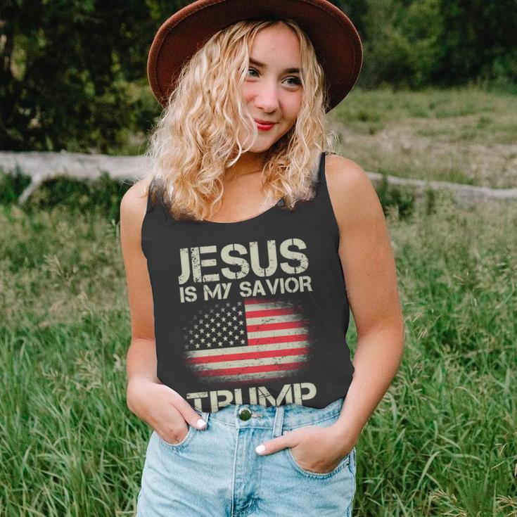 Jesus Is My Savior Trump Is My President Tshirt Unisex Tank Top