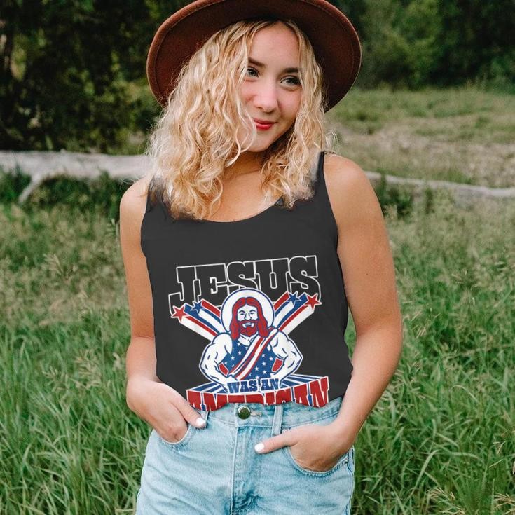 Jesus Was An American Usa 4Th Of July Funny Unisex Tank Top