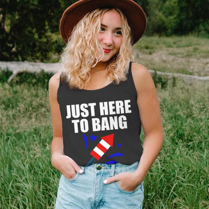 Just Here To Bang 4Th Of July Tshirt Unisex Tank Top