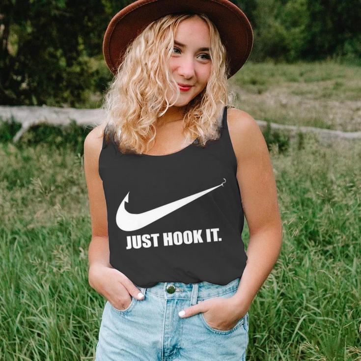 Just Hook It Funny Fishing Tshirt Unisex Tank Top