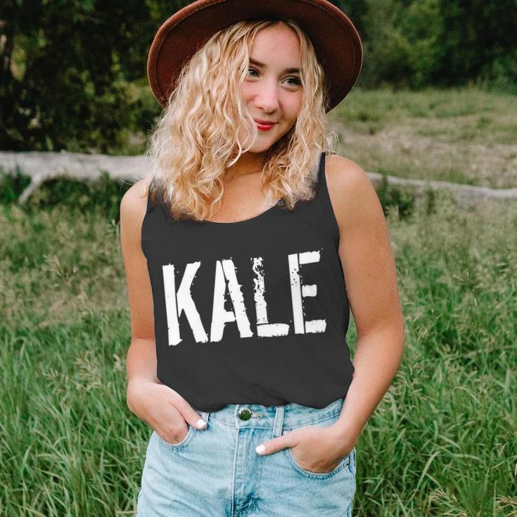 Kale Vegan Vegetarian Funny Parody Unisex Tank Top