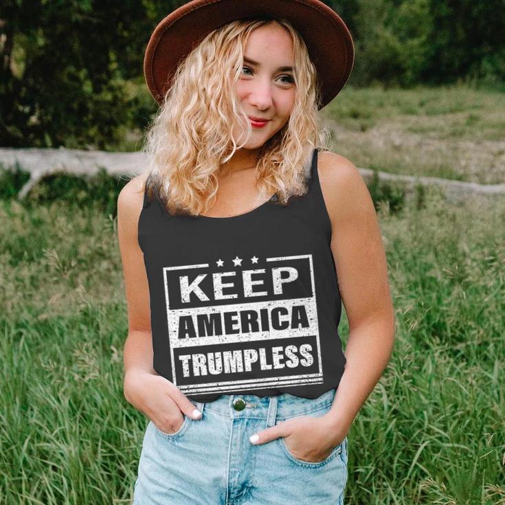 Keep America Trumpless Gift V12 Unisex Tank Top