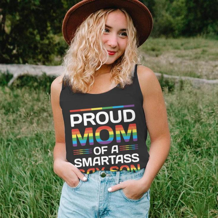 Lgbt Proud Mom Of A Smartass Pride Month Unisex Tank Top
