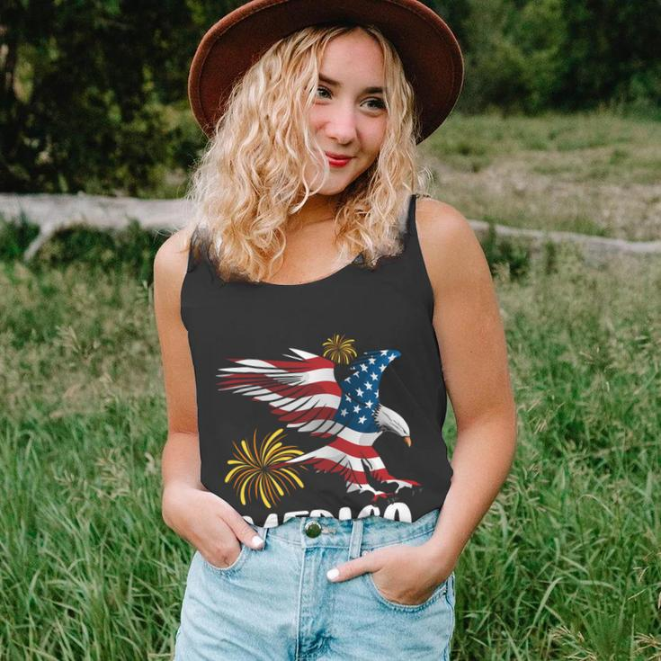 Merica Bald Eagle Mullet Cute Funny Gift 4Th Of July American Flag Meaningful Gi Unisex Tank Top