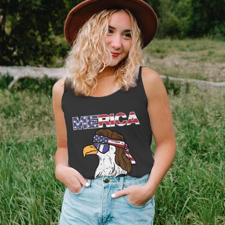 Merica Bald Eagle Mullet Sunglasses Fourth July 4Th Patriot Cool Gift Unisex Tank Top