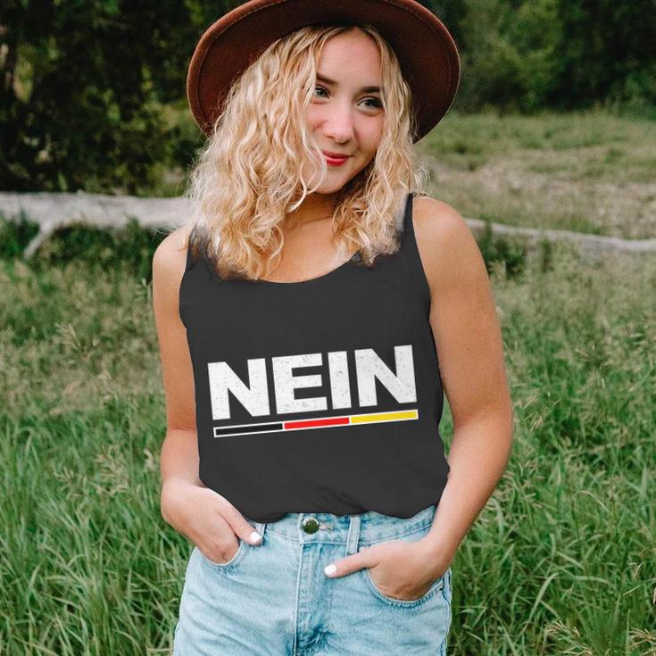 Nein German Funny Oktoberfest Unisex Tank Top