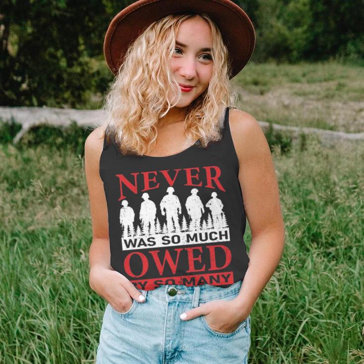 Never Was So Much Owed Unisex Tank Top