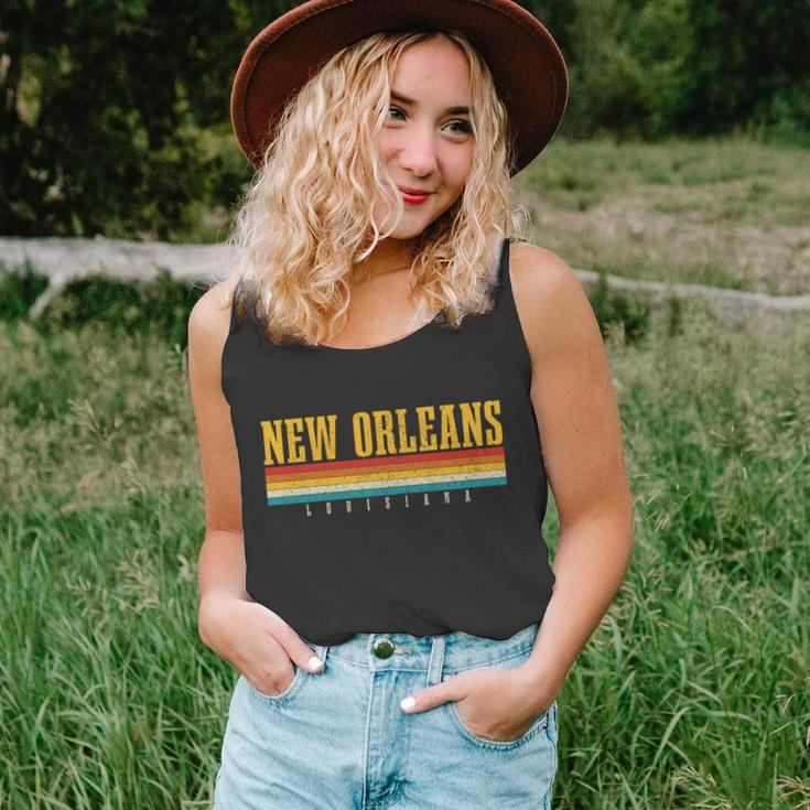 New Orleans Vintage Louisiana Gift Graphic Design Printed Casual Daily Basic Unisex Tank Top