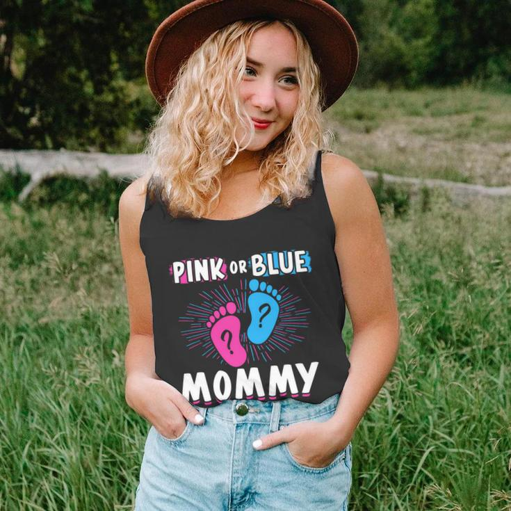 Pink Or Blue Mommy Loves You Gender Reveal Baby Gift Unisex Tank Top