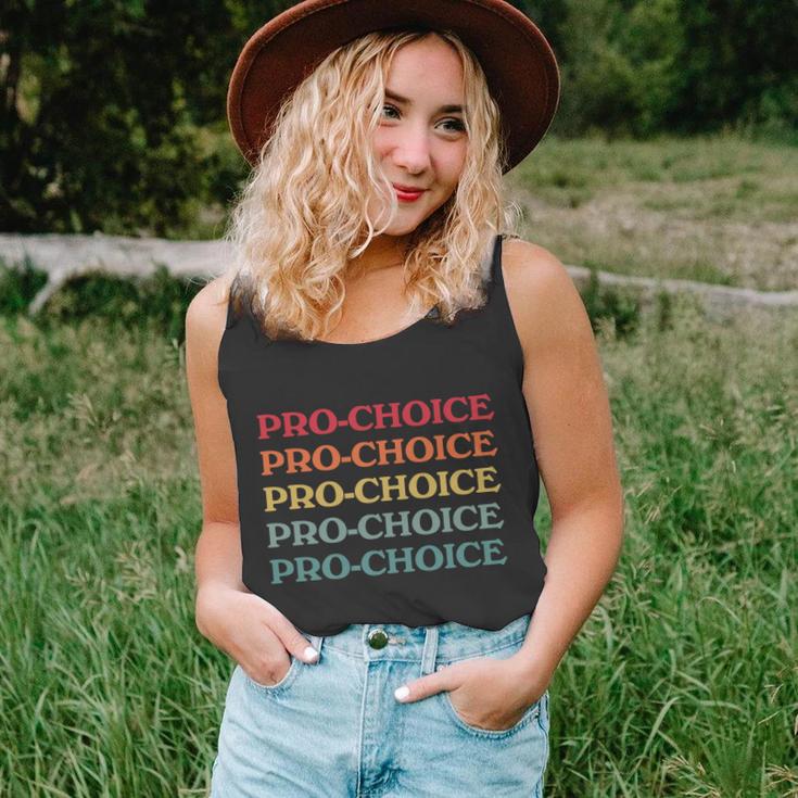 Pro Choice Retro Vintage Unisex Tank Top