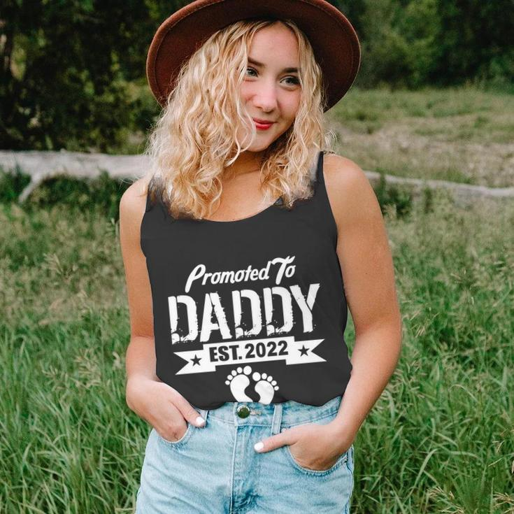 Promoted To Daddy Est Unisex Tank Top