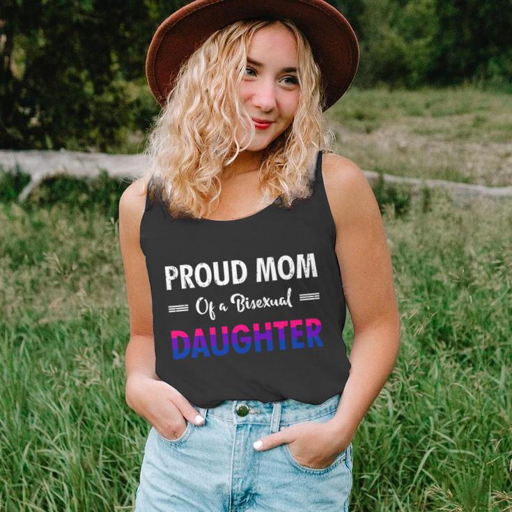 Proud Mom Of A Bisexual Daughter Lgbtq Pride Mothers Day Gift V2 Unisex Tank Top