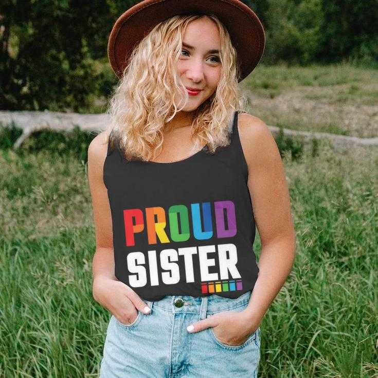 Proud Sister Gay Pride Month Lbgt Unisex Tank Top
