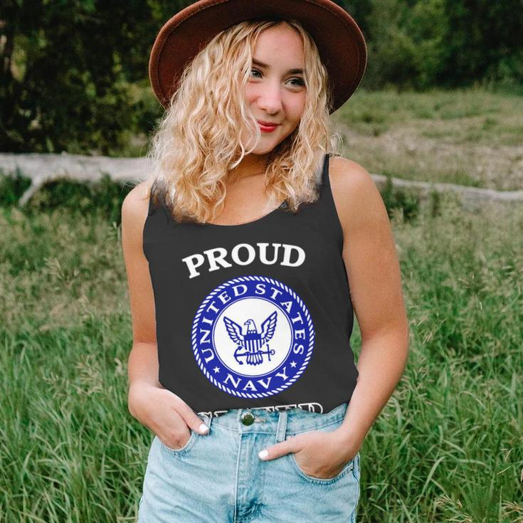 Proud United States Navy Sister Unisex Tank Top