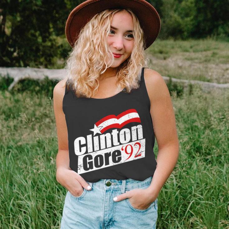 Retro Clinton Gore 1992 Election Unisex Tank Top