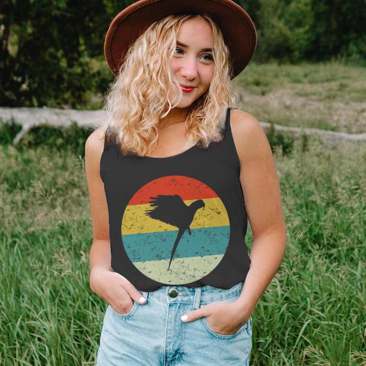 Retro Vintage Parrot V2 Unisex Tank Top