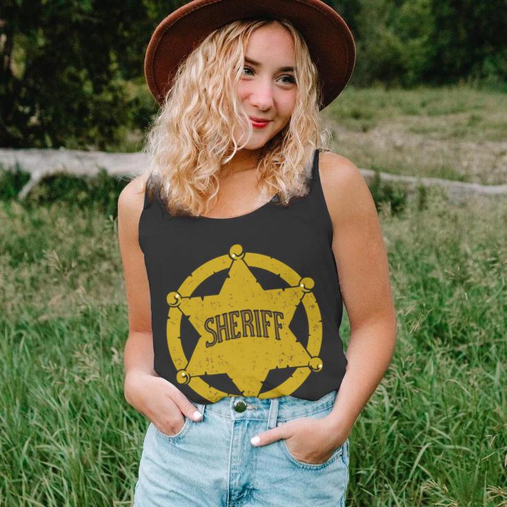 Sheriff Badge Tshirt Unisex Tank Top