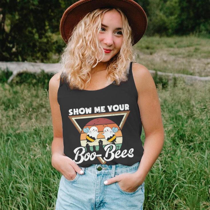 Show Me Your Boo Bees Halloween Quote Unisex Tank Top