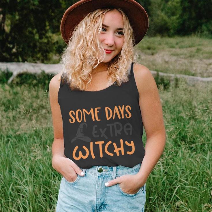 Some Days Extra Witchy Halloween Quote V2 Unisex Tank Top