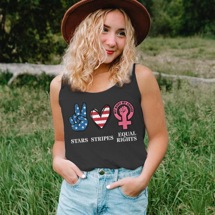 Stars Stripes & Equal Rights 4Th Of July Reproductive Rights Unisex Tank Top