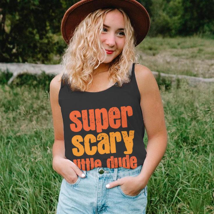 Super Scary Little Dude Halloween Quote V2 Unisex Tank Top