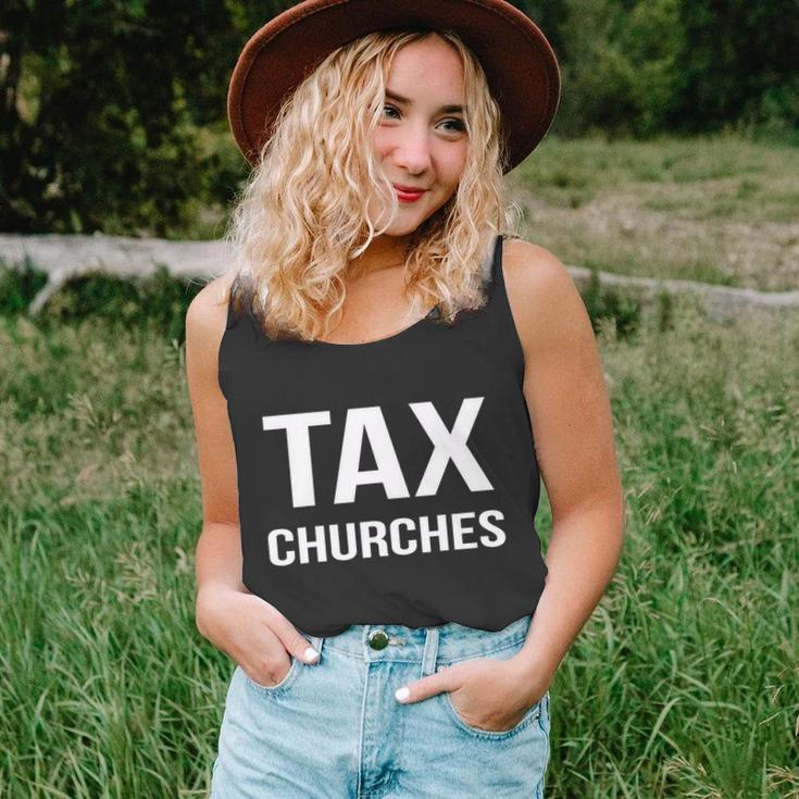 Tax Churches Political Protest Gov Liberal Tshirt Unisex Tank Top