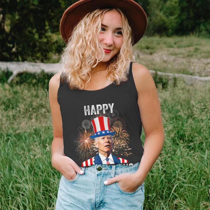 Thanksgiving Funny Happy 4Th Of July Anti Joe Biden Unisex Tank Top