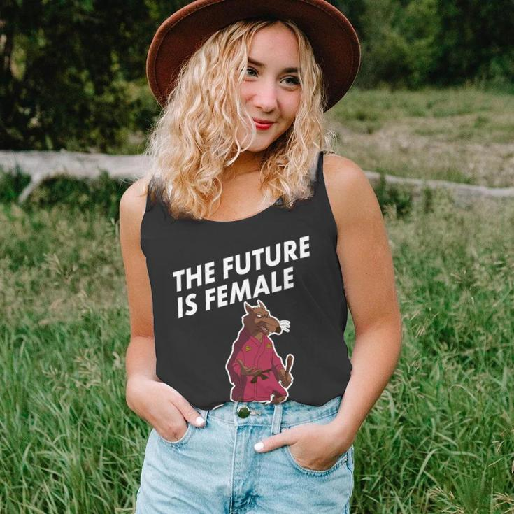 The Future Is Female Funny Splinter Meme Unisex Tank Top