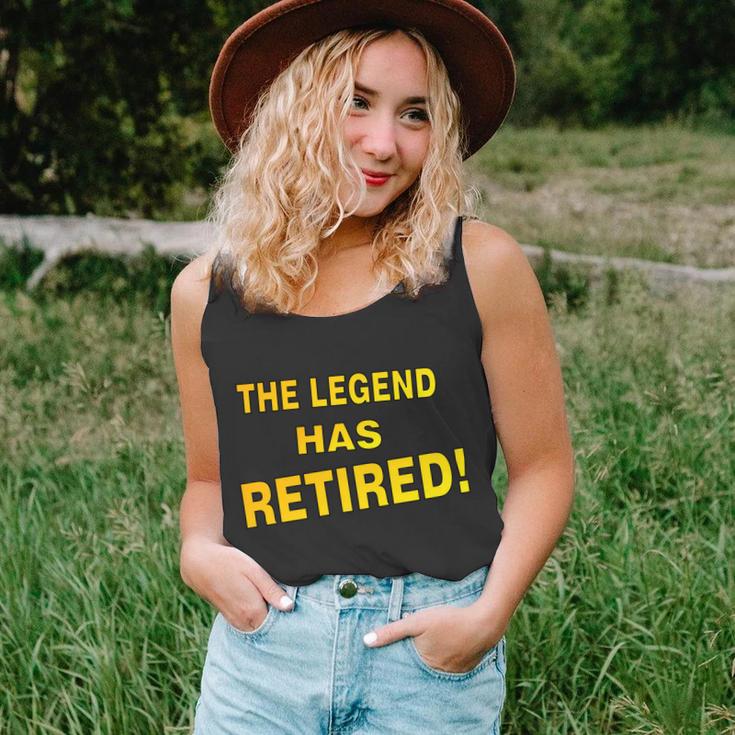 The Legend Has Retired Tshirt Unisex Tank Top