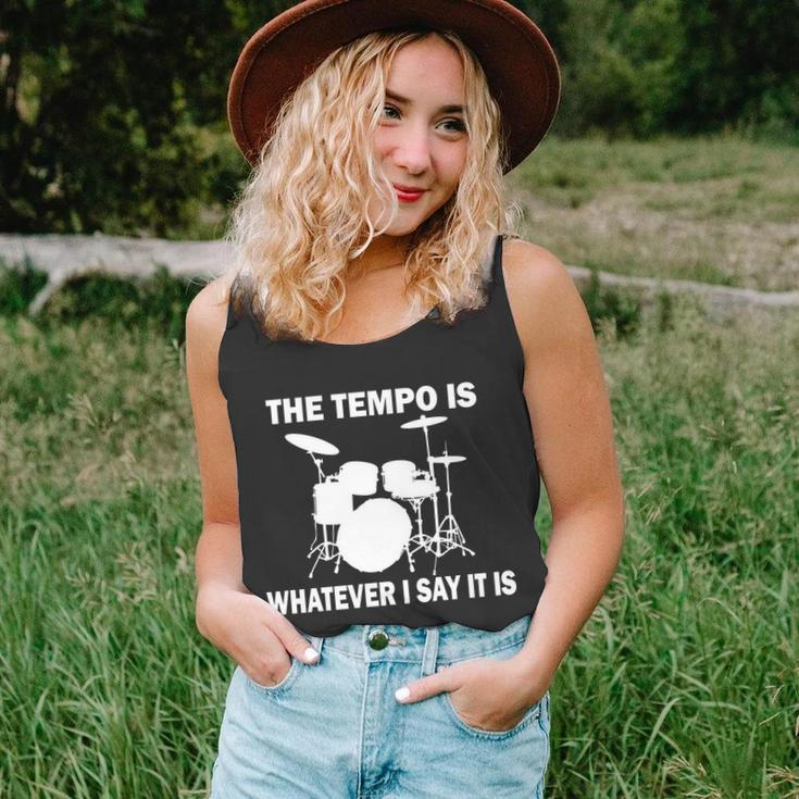 The Tempo Is What I Say Unisex Tank Top