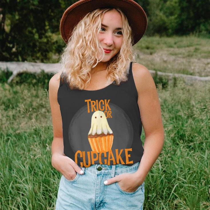 Trick Or Treat Cupcake Halloween Costume Candy Gift Unisex Tank Top