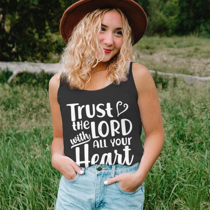 Trust The Lord With All Your Heart Proverbs Unisex Tank Top