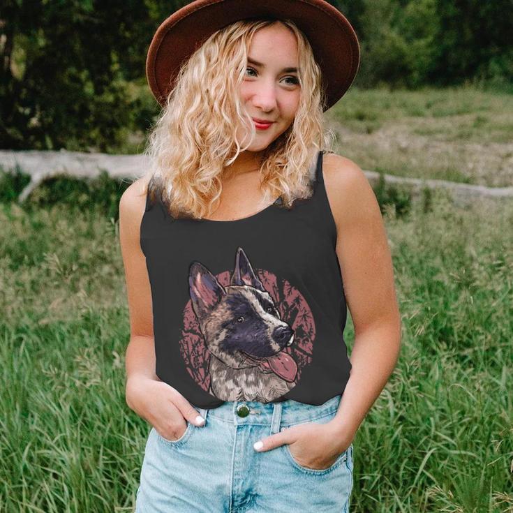 Vintage German Shepherd V2 Unisex Tank Top