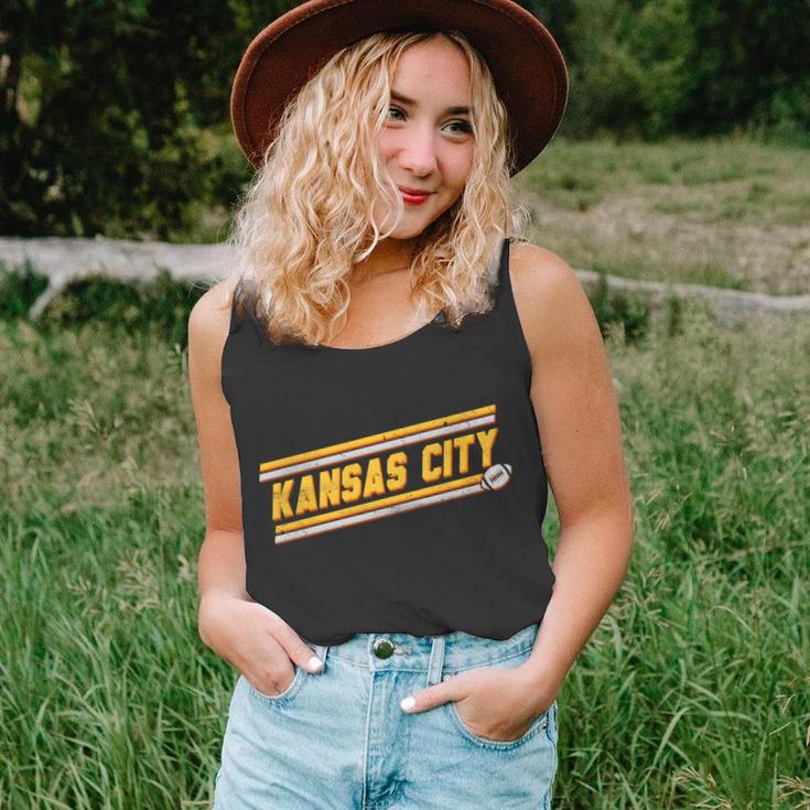 Vintage Kansas City Football V2 Unisex Tank Top