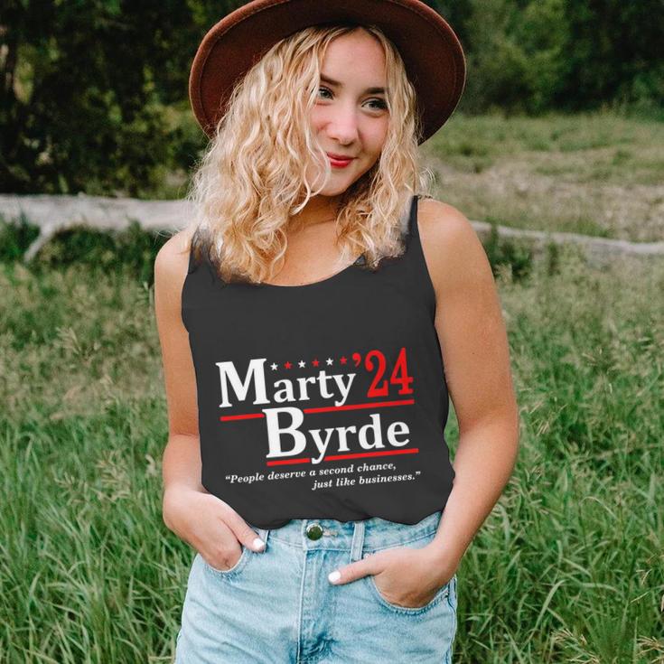 Vintage Marty 2024 Byrdes Election Tshirt Unisex Tank Top