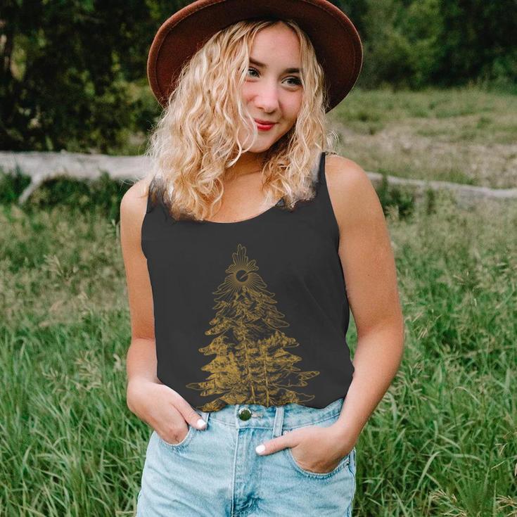 Vintage Nature Lover Pine Tree Forest V2 Unisex Tank Top