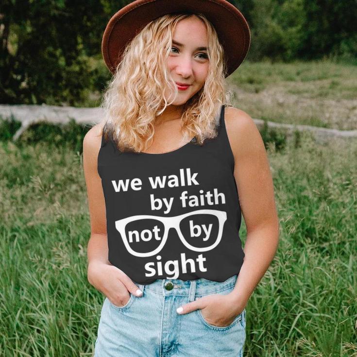 Walk By Faith Not By Sight Christian Tshirt Unisex Tank Top