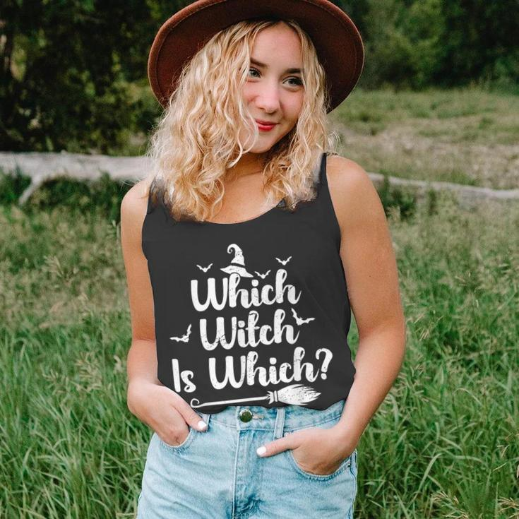 Which Witch Is Which Funny Halloween English Grammar Teacher V2 Unisex Tank Top