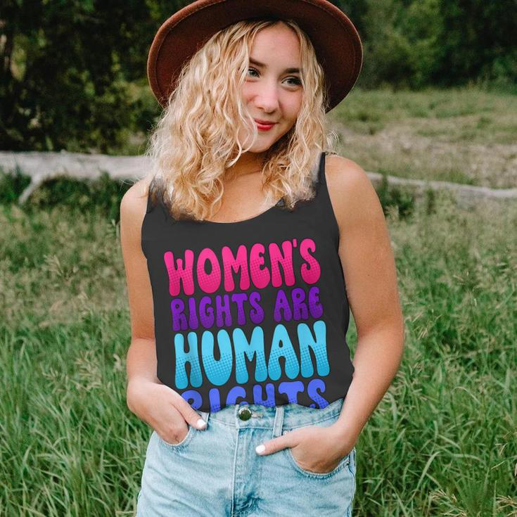 Womens Rights Are Human Rights Womens Pro Choice Unisex Tank Top