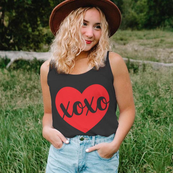 Xoxo Valentines Heart Unisex Tank Top