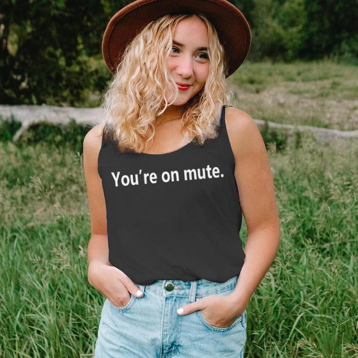 Youre On Mute Unisex Tank Top