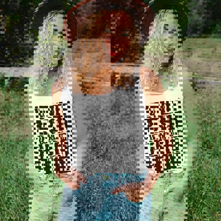 Im Not A Person You Can Put On Speaker Phone Unisex Tank Top