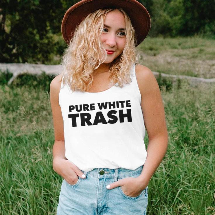 Pure White Trash Funny Redneck Unisex Tank Top