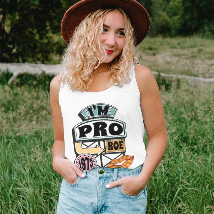 Reproductive Rights Pro Roe Pro Choice Mind Your Own Uterus Retro Tank Top